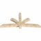 Ekena Millwork Davenport Rough Sawn Timber Gable Bracket, Douglas Fir, 96"W x 48"H x 6"D x 6"F, 12/12 Pitch GBW096X48X0606DAV00RDF - alternate 3